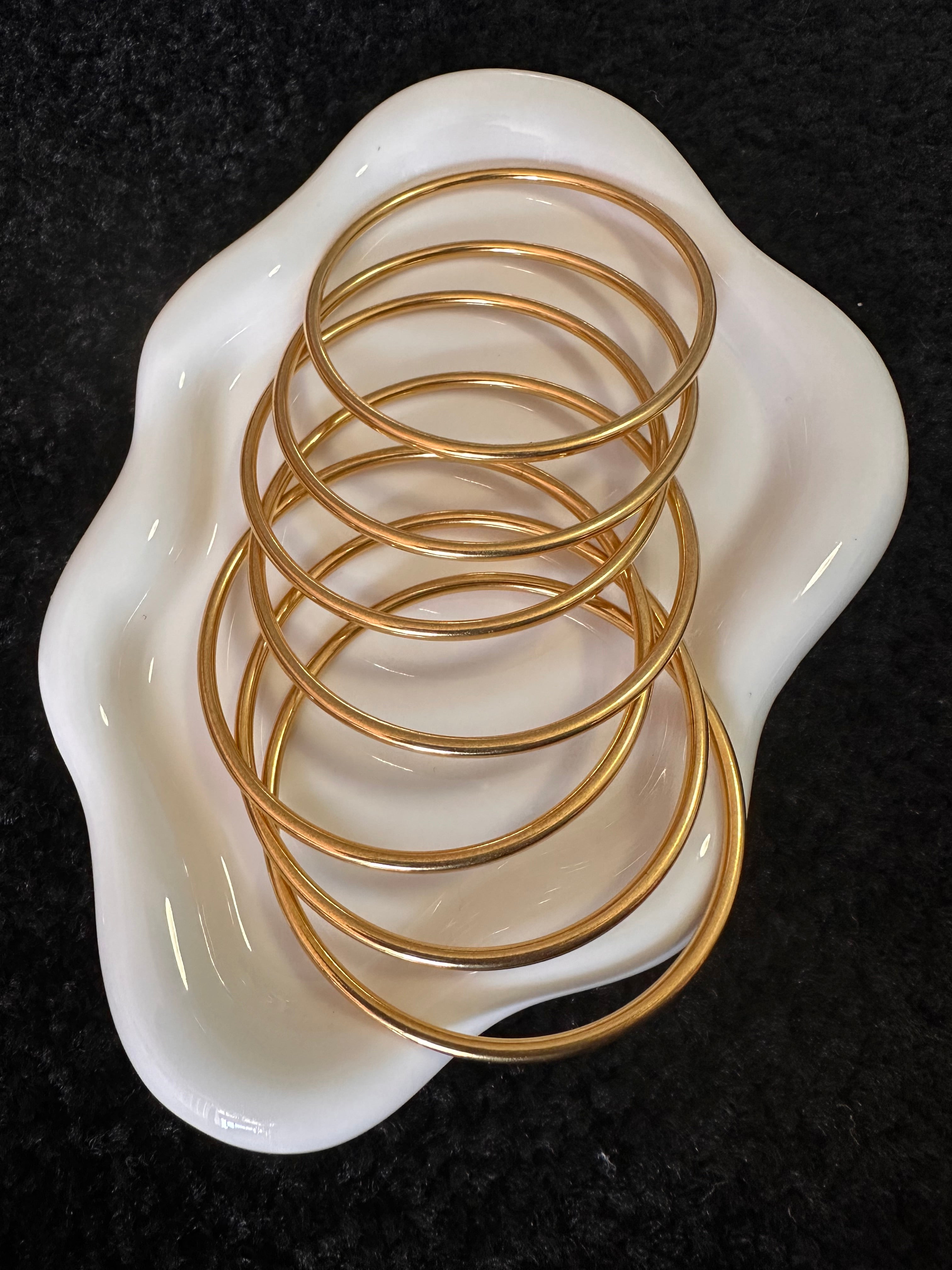 Set de Bangles - Doradas