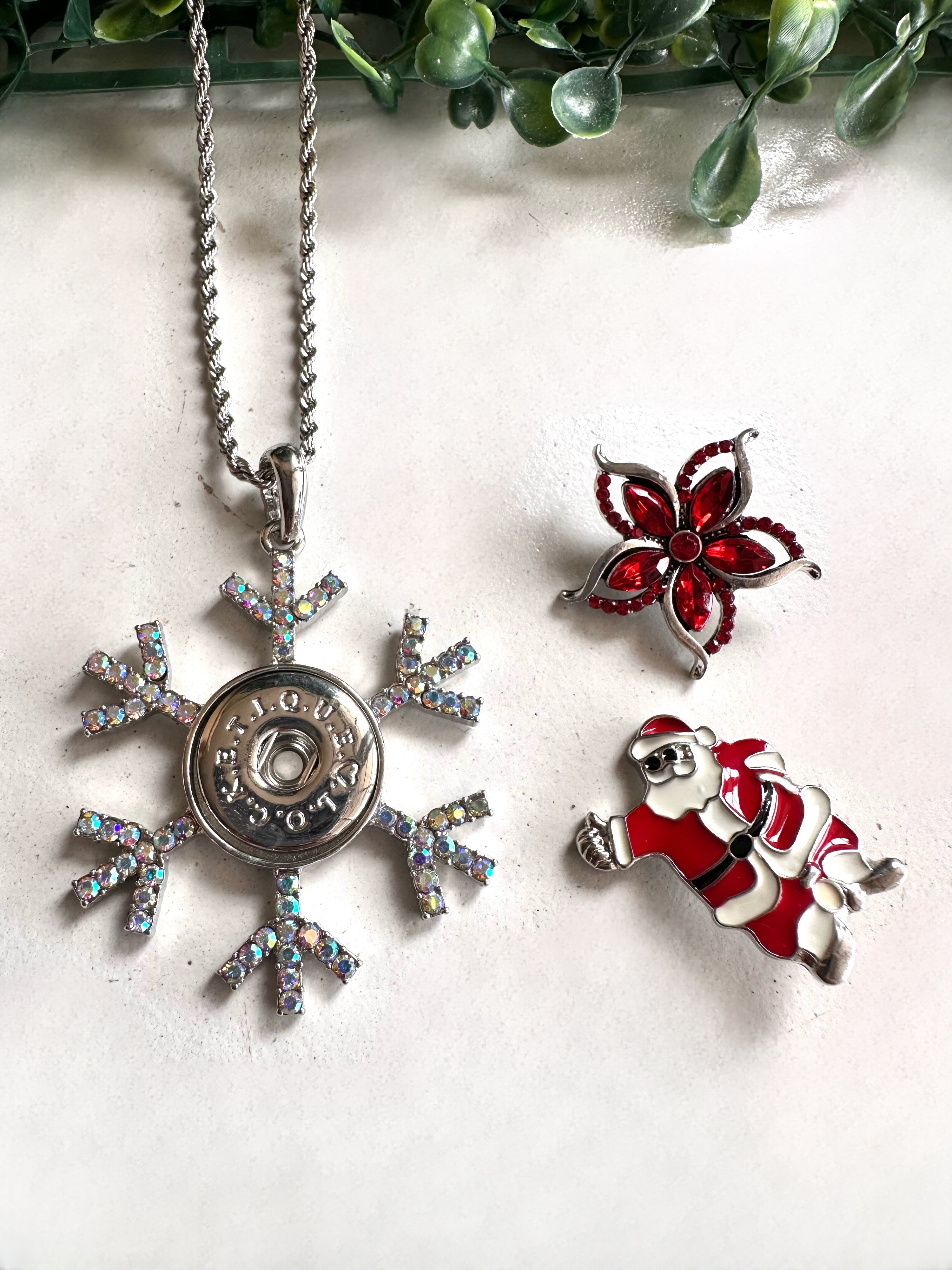 Christmas Snowflake Pendant