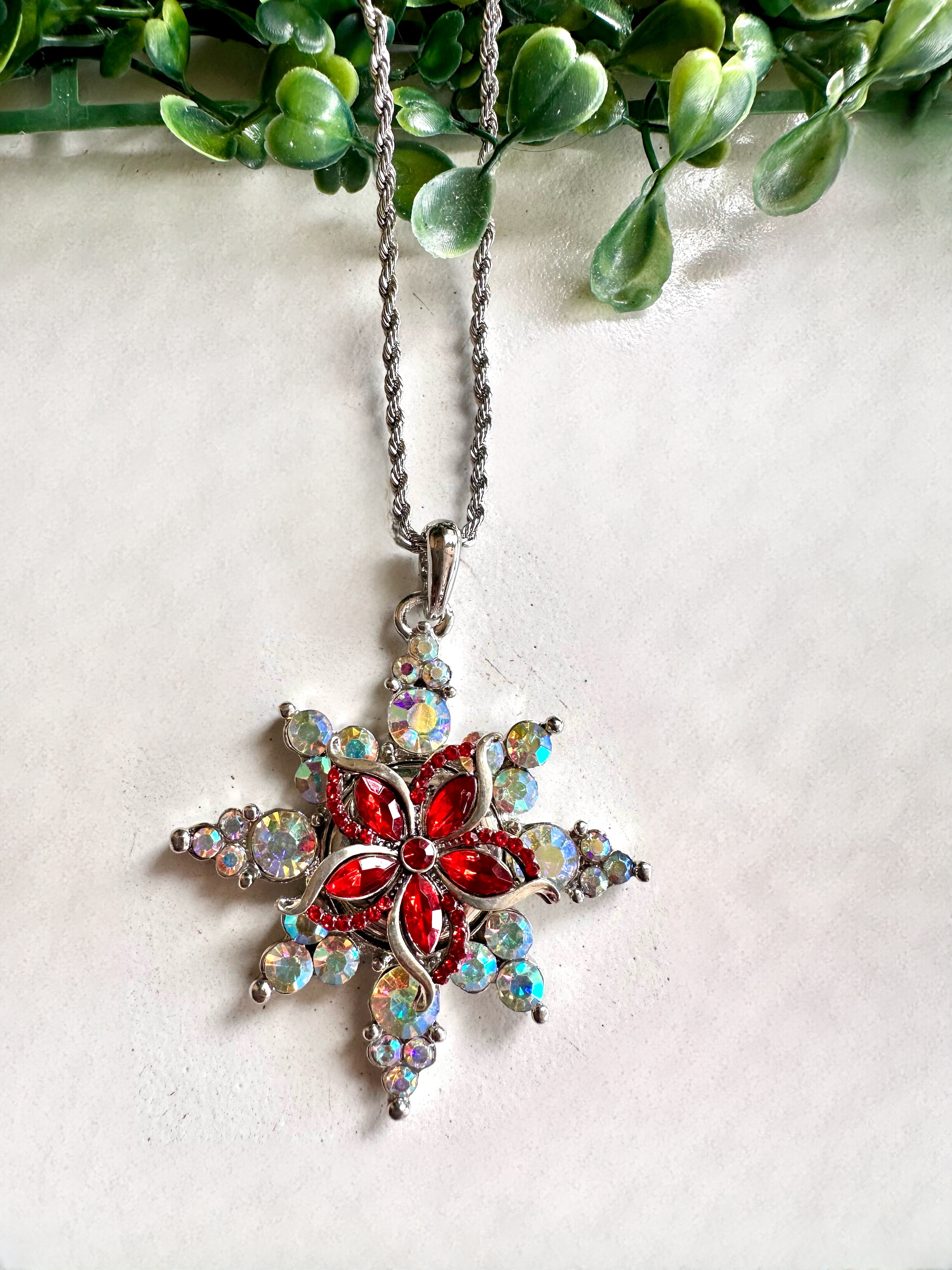 Boreal Snowflake Pendant