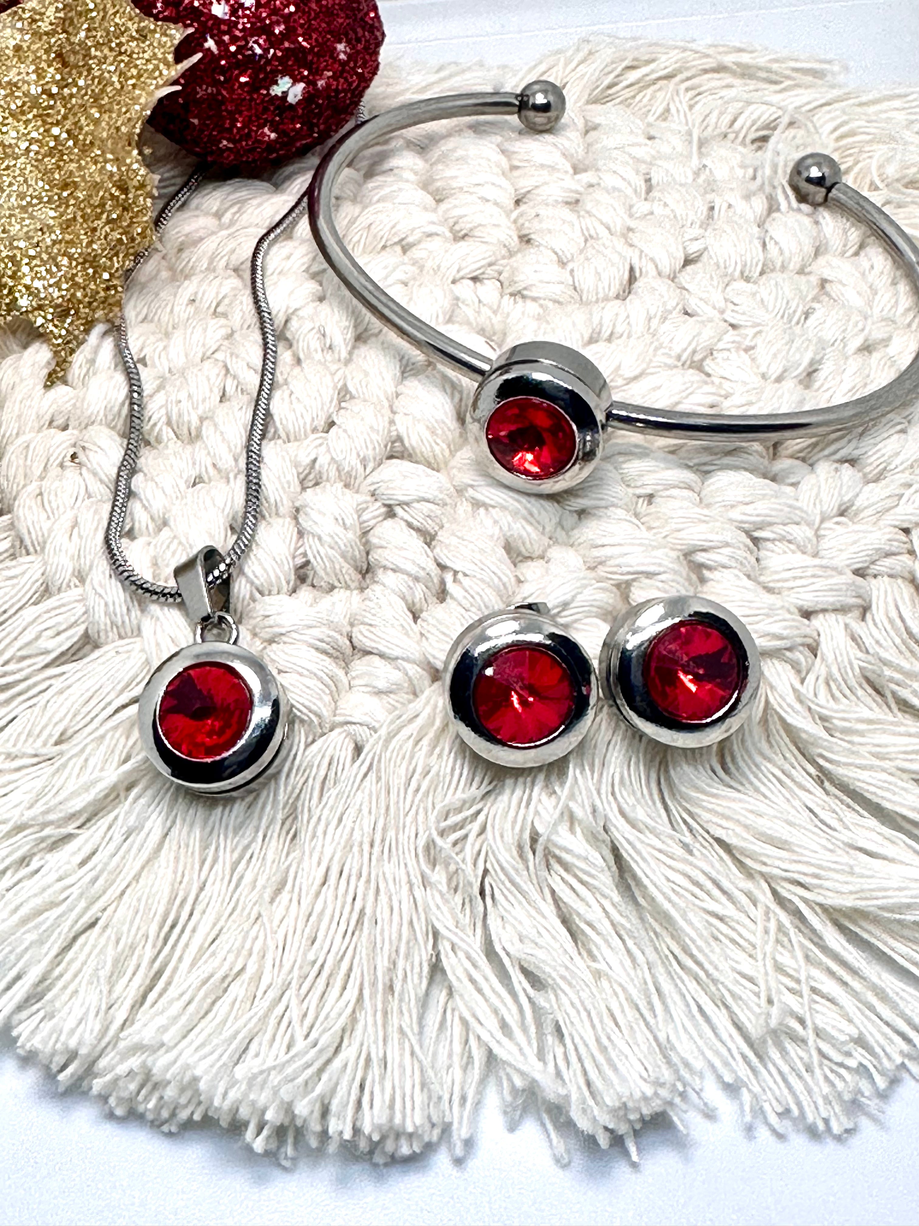 Birthstone Bundle Set - Ruby