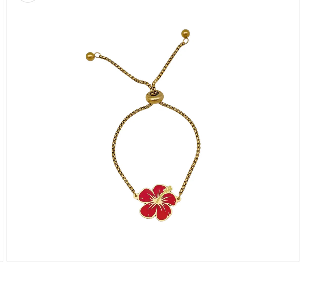 Pulsera - Amapola - dorada