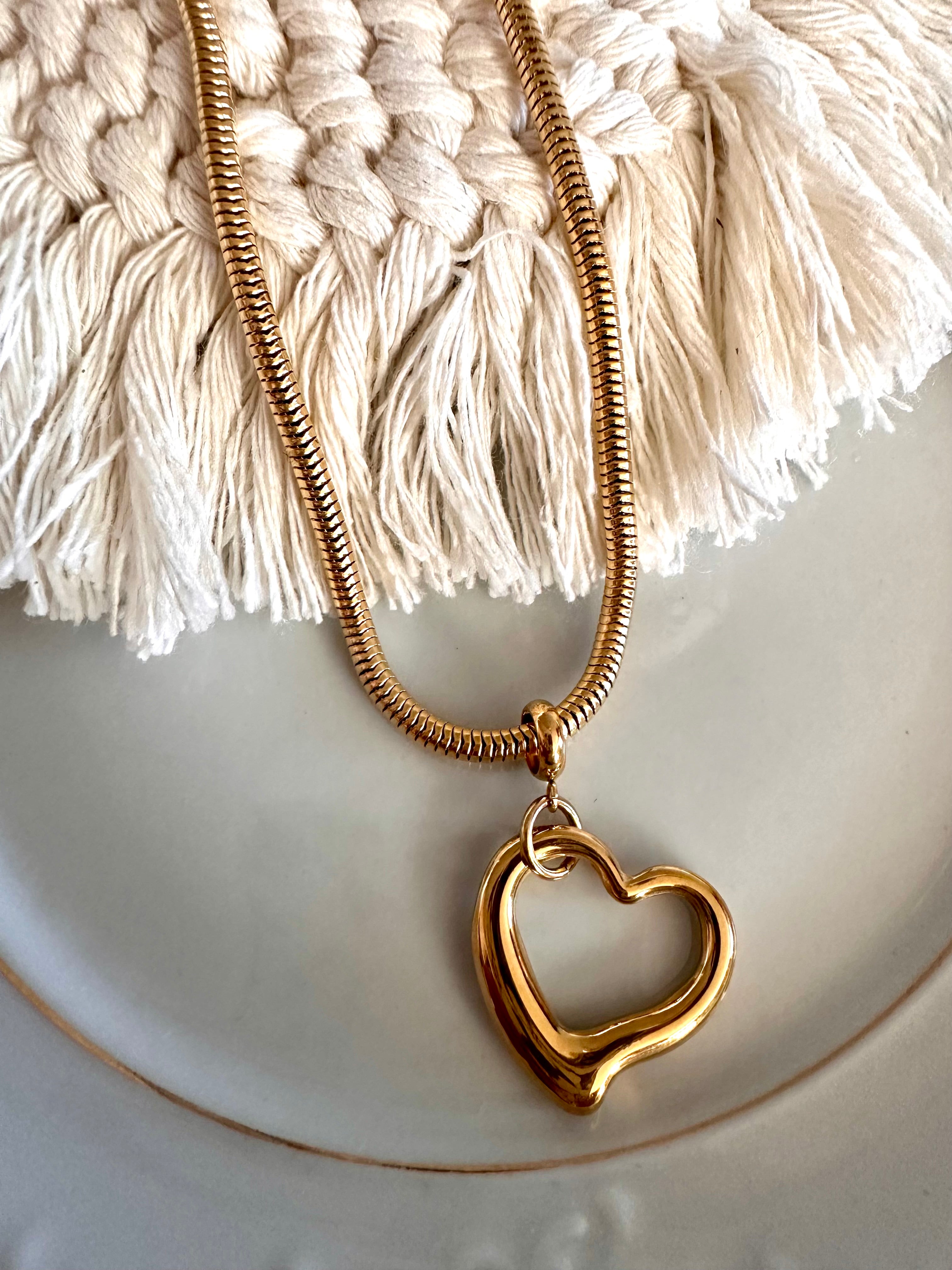 Cadena con Charm de Corazón