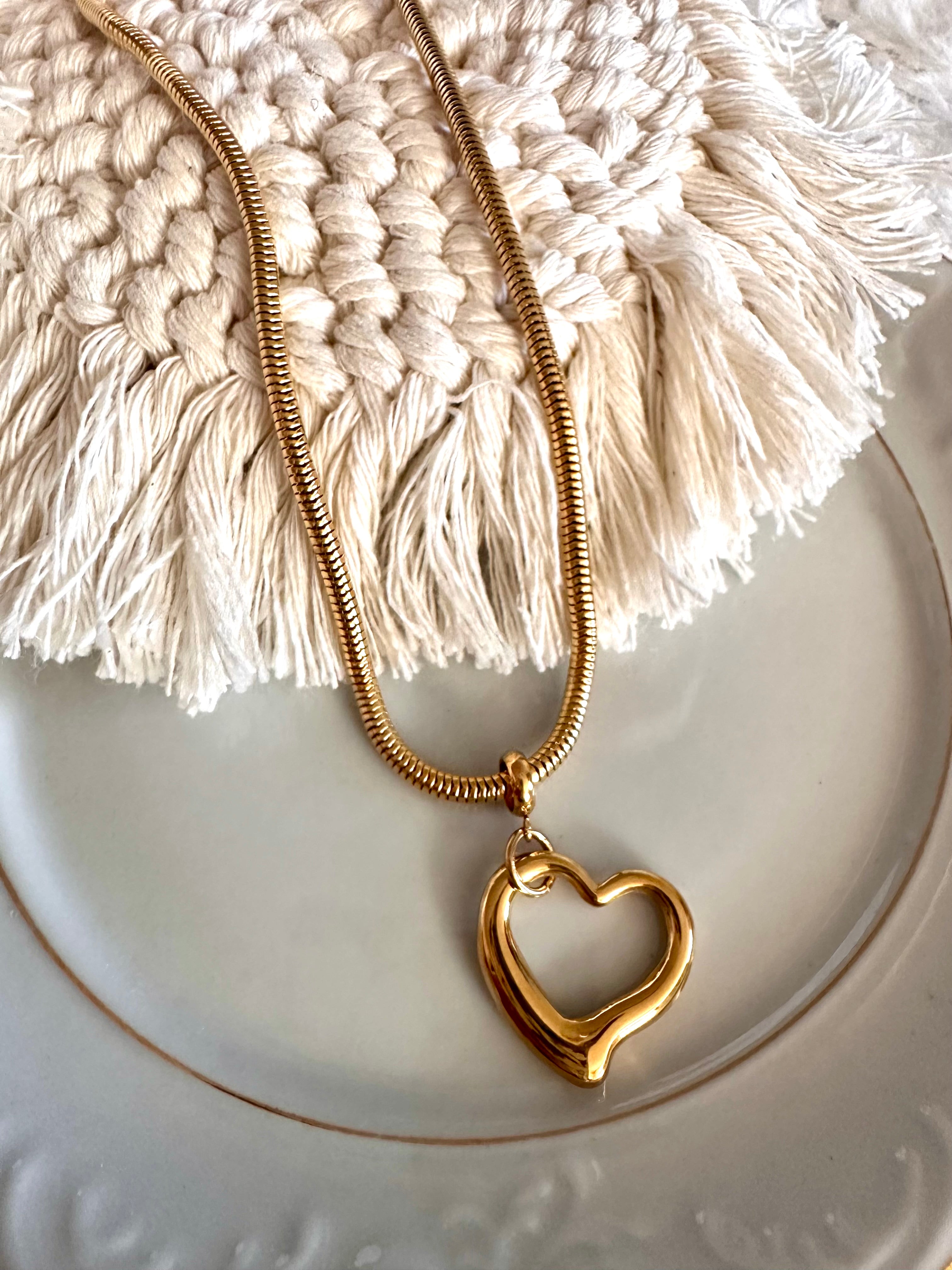 Cadena con Charm de Corazón