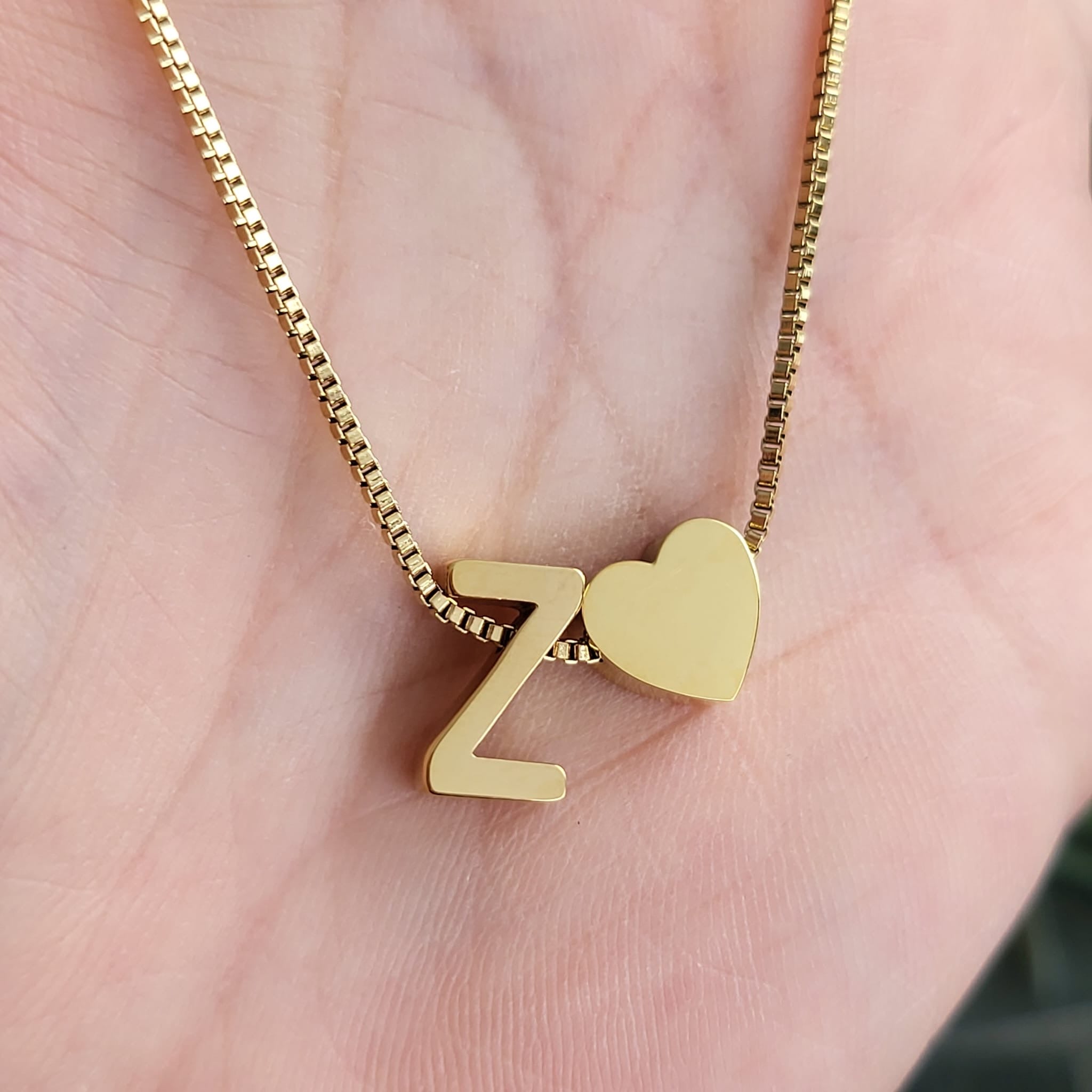 Necklace Initials Love - Z