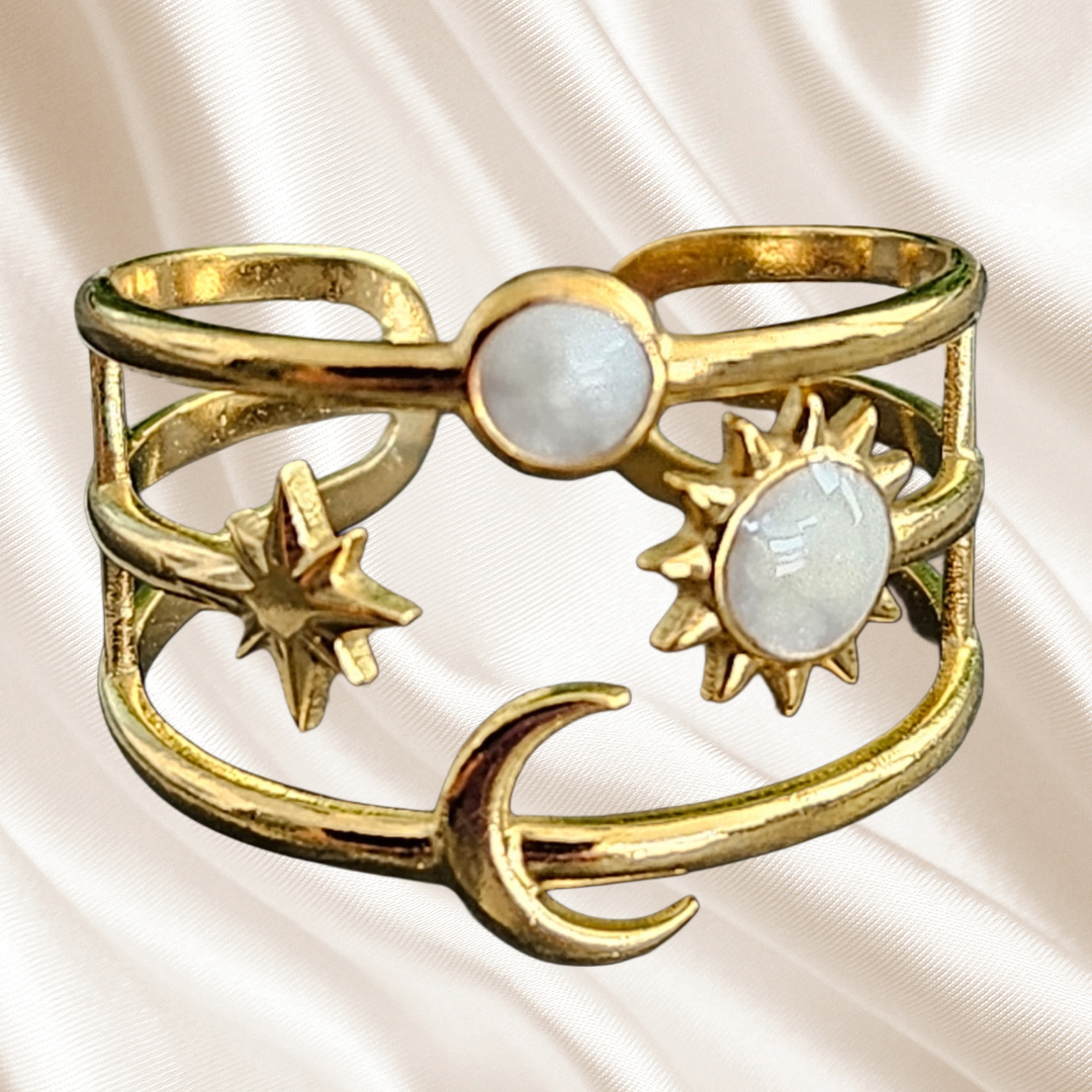 LUXE RING - CELESTIAL DREAMS (WHITE)