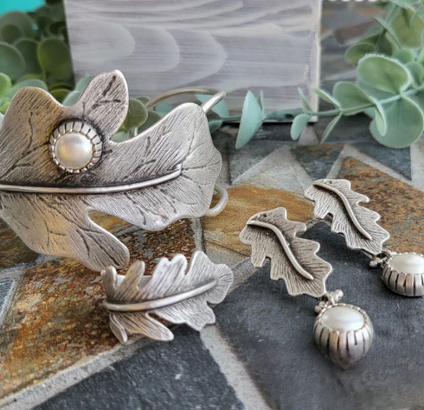 TURKISH CUFF BANGLE SET - INCI YAPRAK