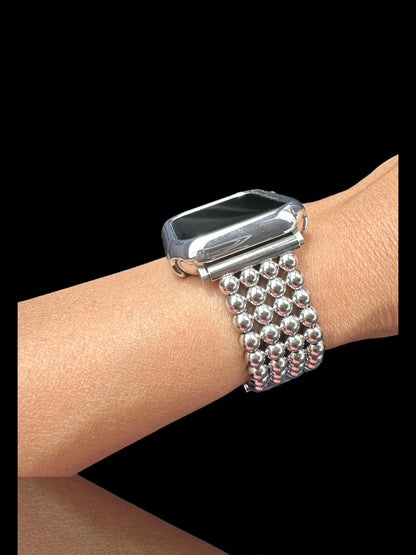 Correa para tu Apple Watch- (AW) plateado