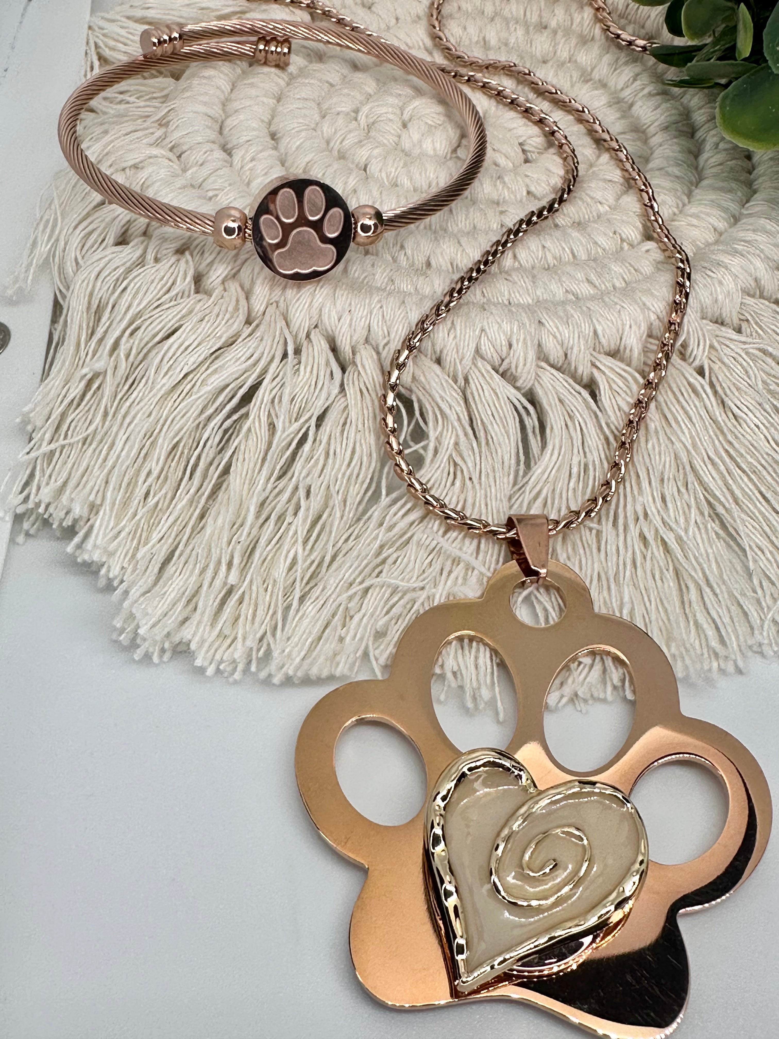 PAWfect Love Rose Gold Set