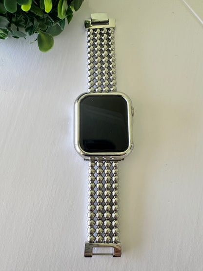 Correa para tu Apple Watch- (AW) plateado