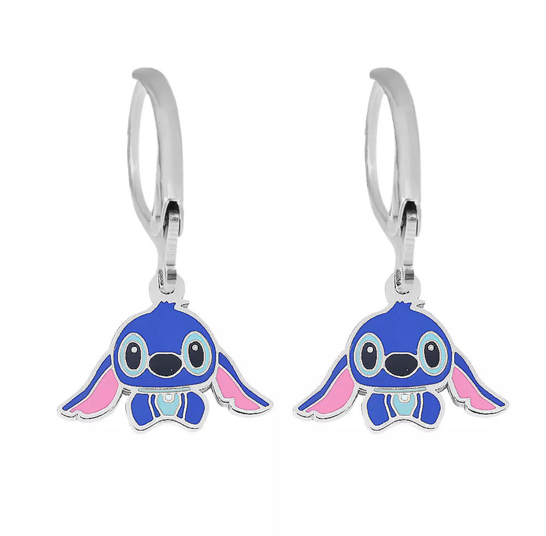 EARRINGS - INSPIRED STITCH (SILVER)