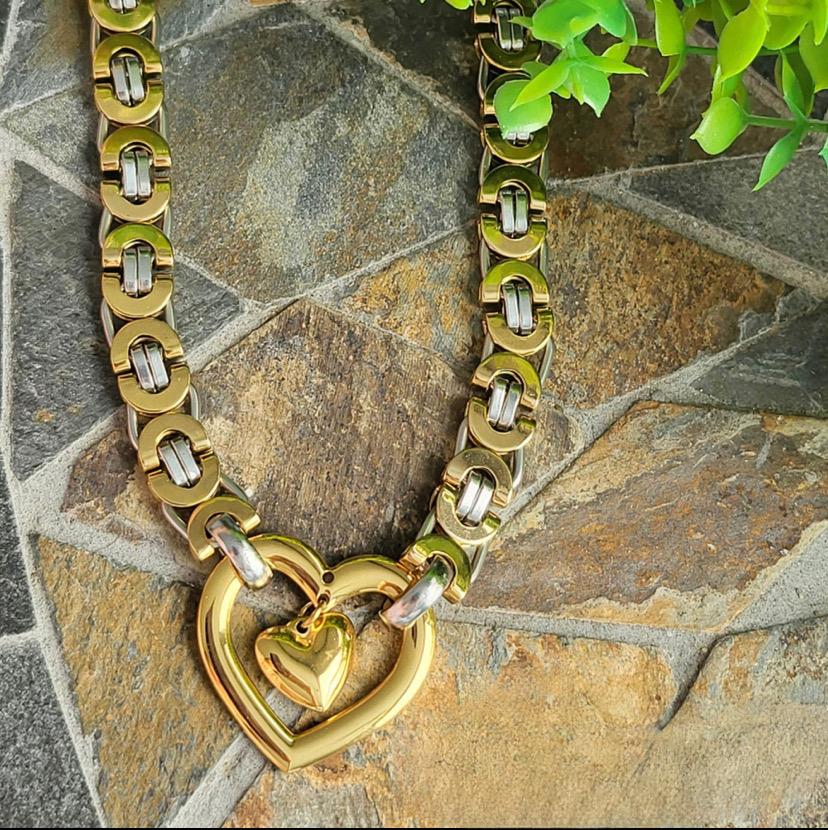 Stainless Steel Set - Love is Real (Gold)