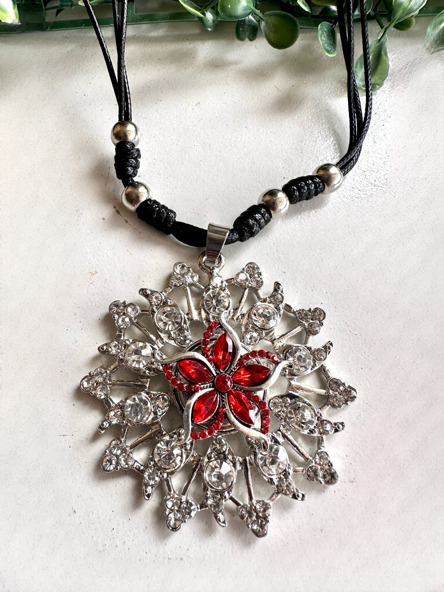 Big Snowflakes Pendant