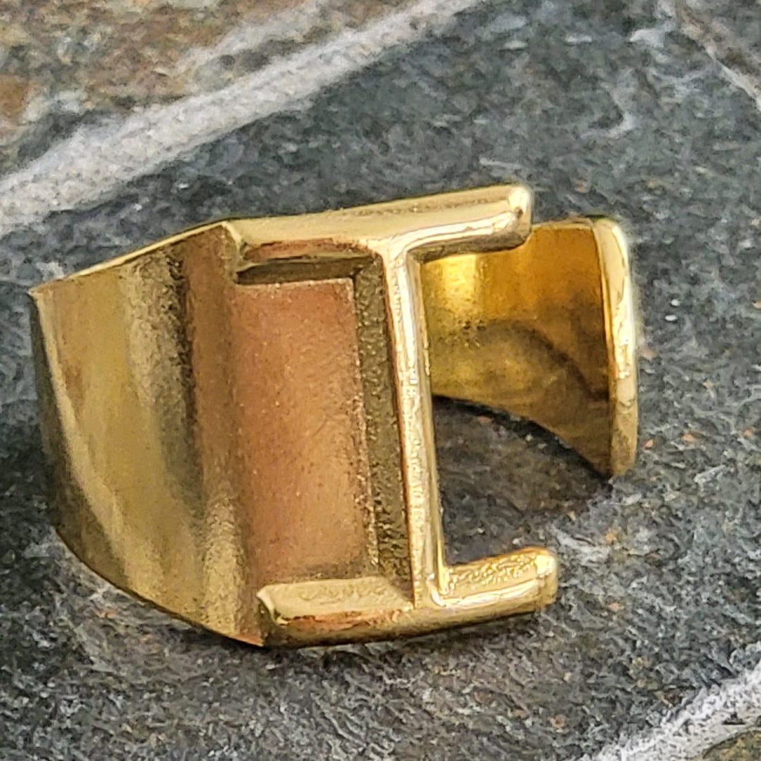 Luxe Ring - Initial- I