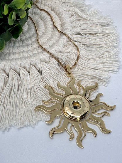 Luxe Pendant - Central Park Sun (Gold)