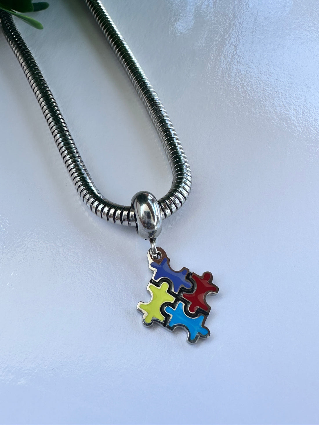 Autism Pendant - silver