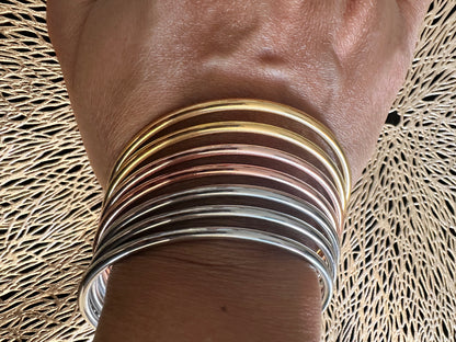 Set de Bangles - Tri - Color