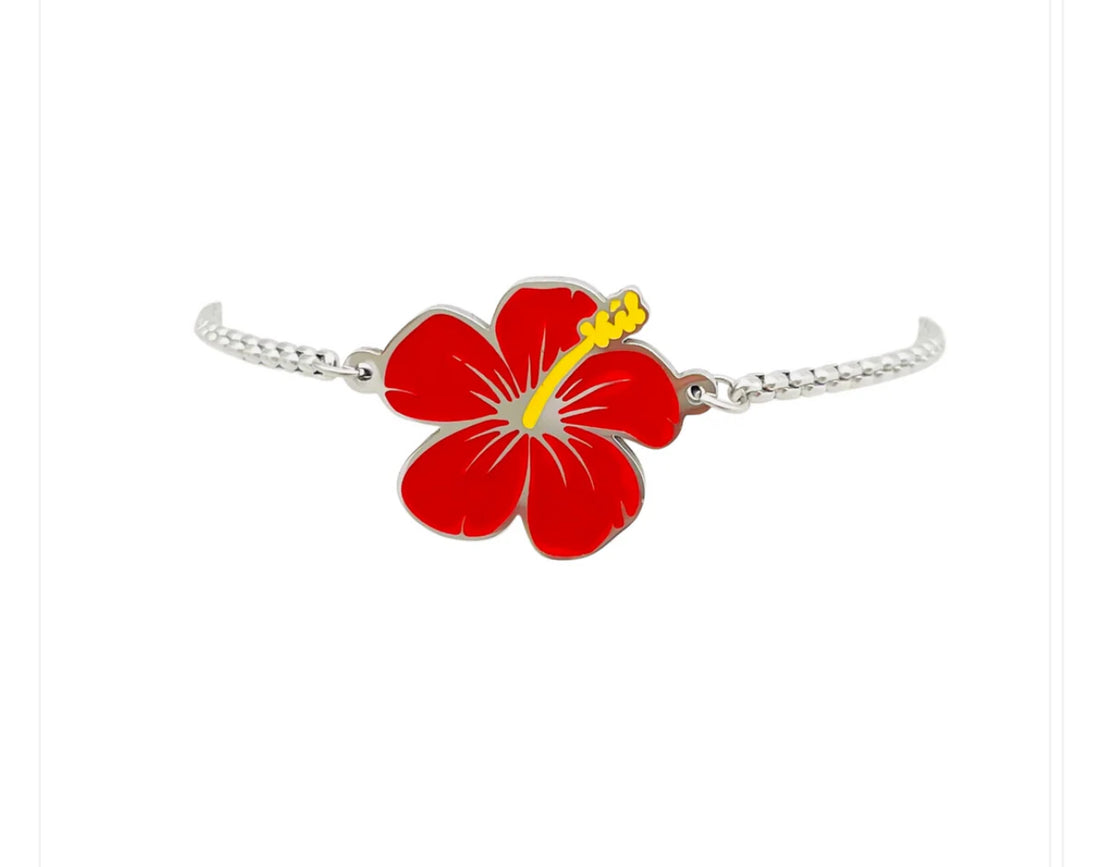 Pulsera - Amapola - plateada