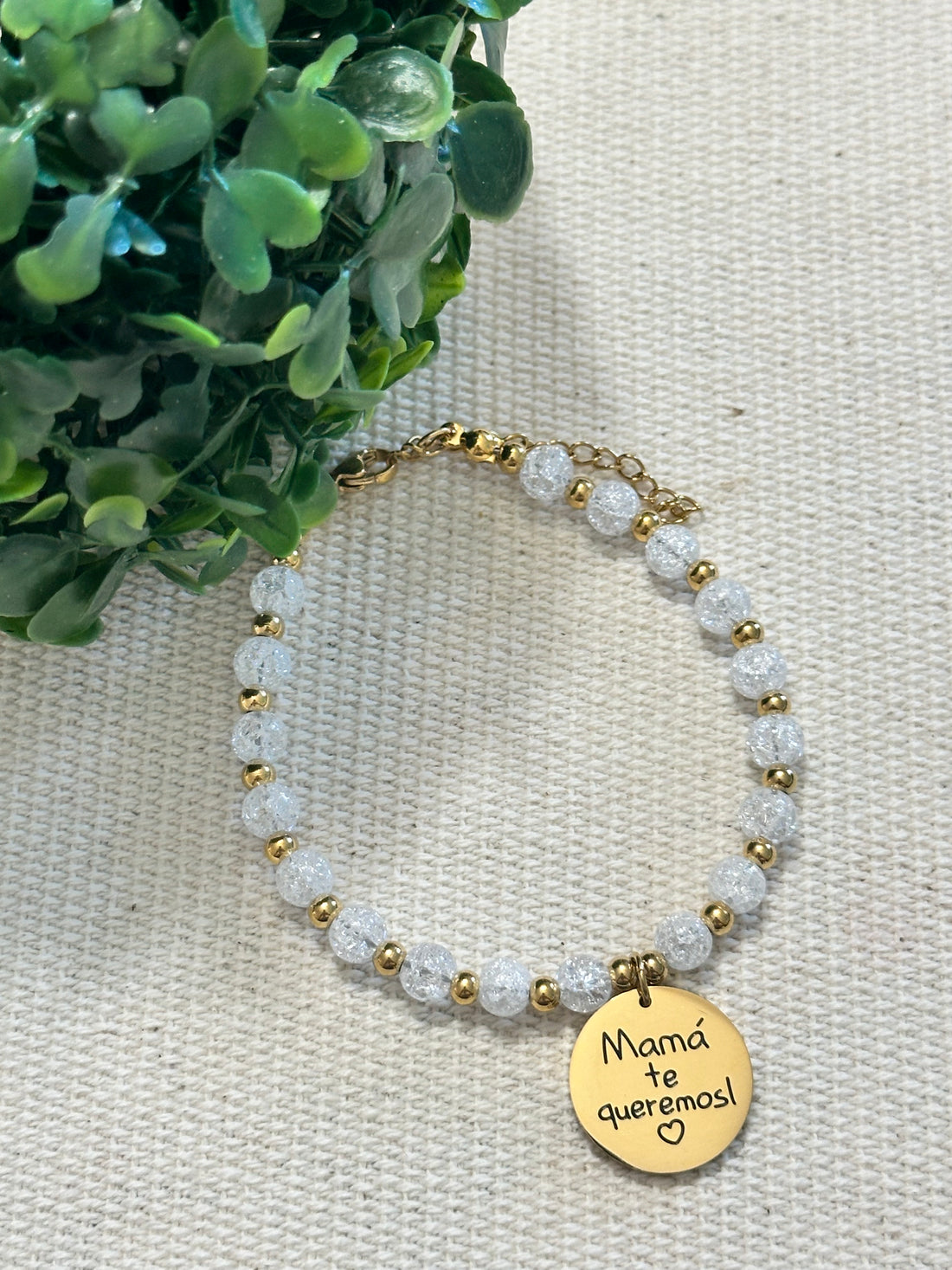 Mamá te queremos - pulsera