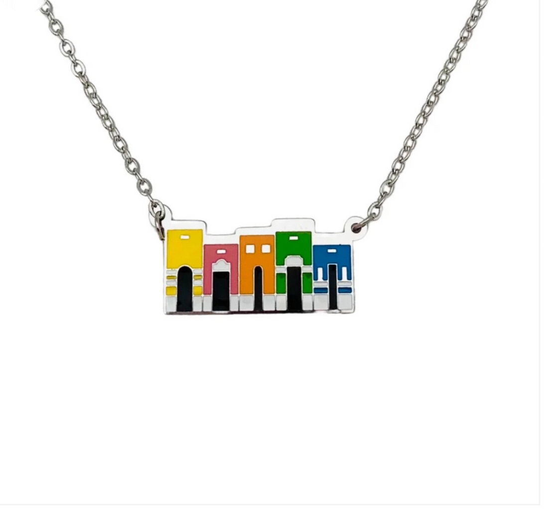 Las Casitas de San Juan Pendant (Silver)