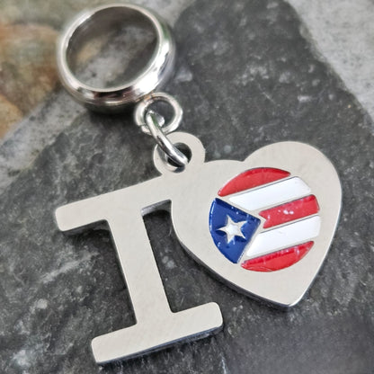 I Love Puerto Rico Charm 🇵🇷