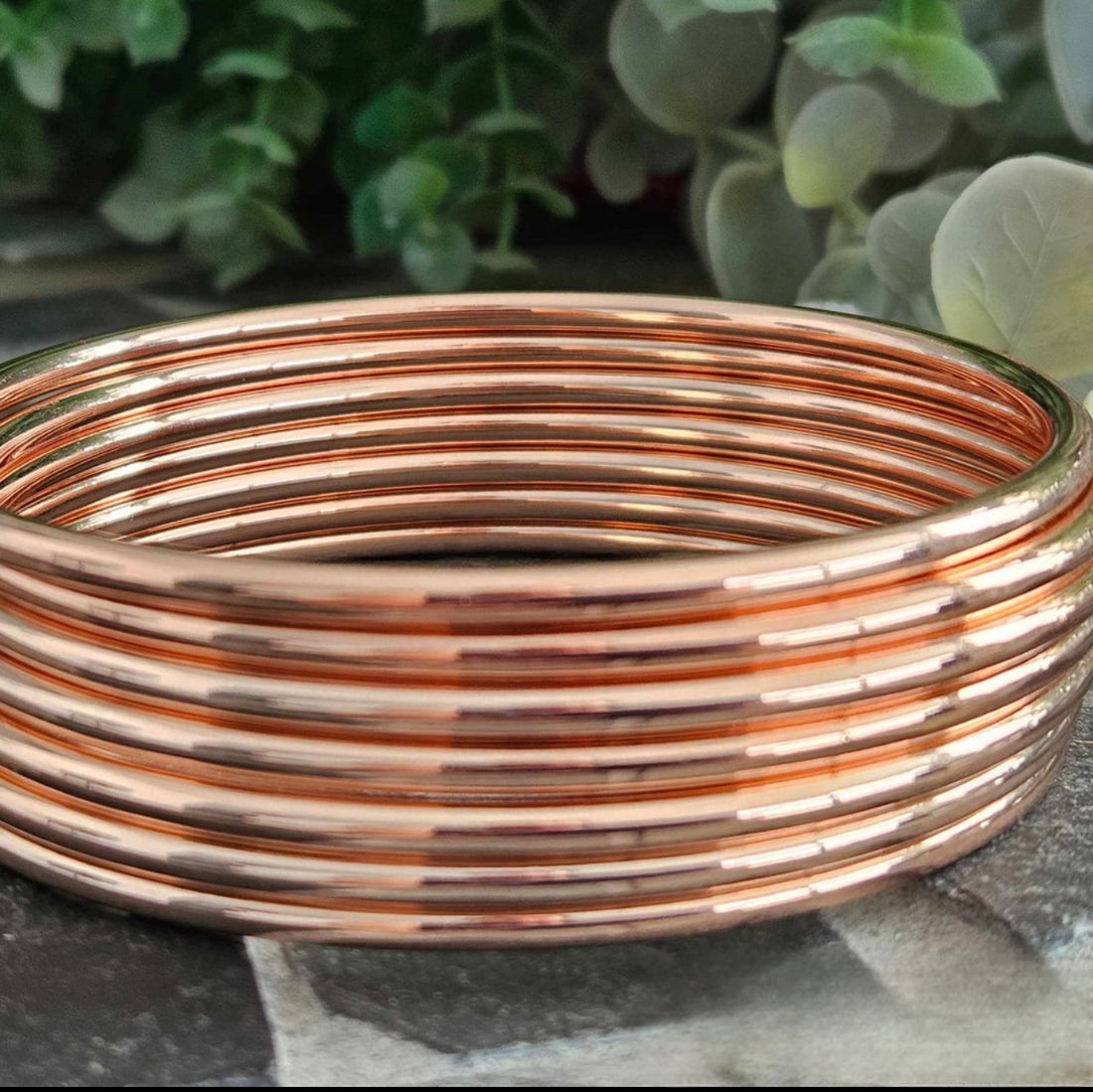 Set de Bangles - Oro Rosado