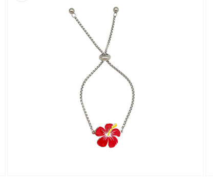 Pulsera - Amapola - plateada