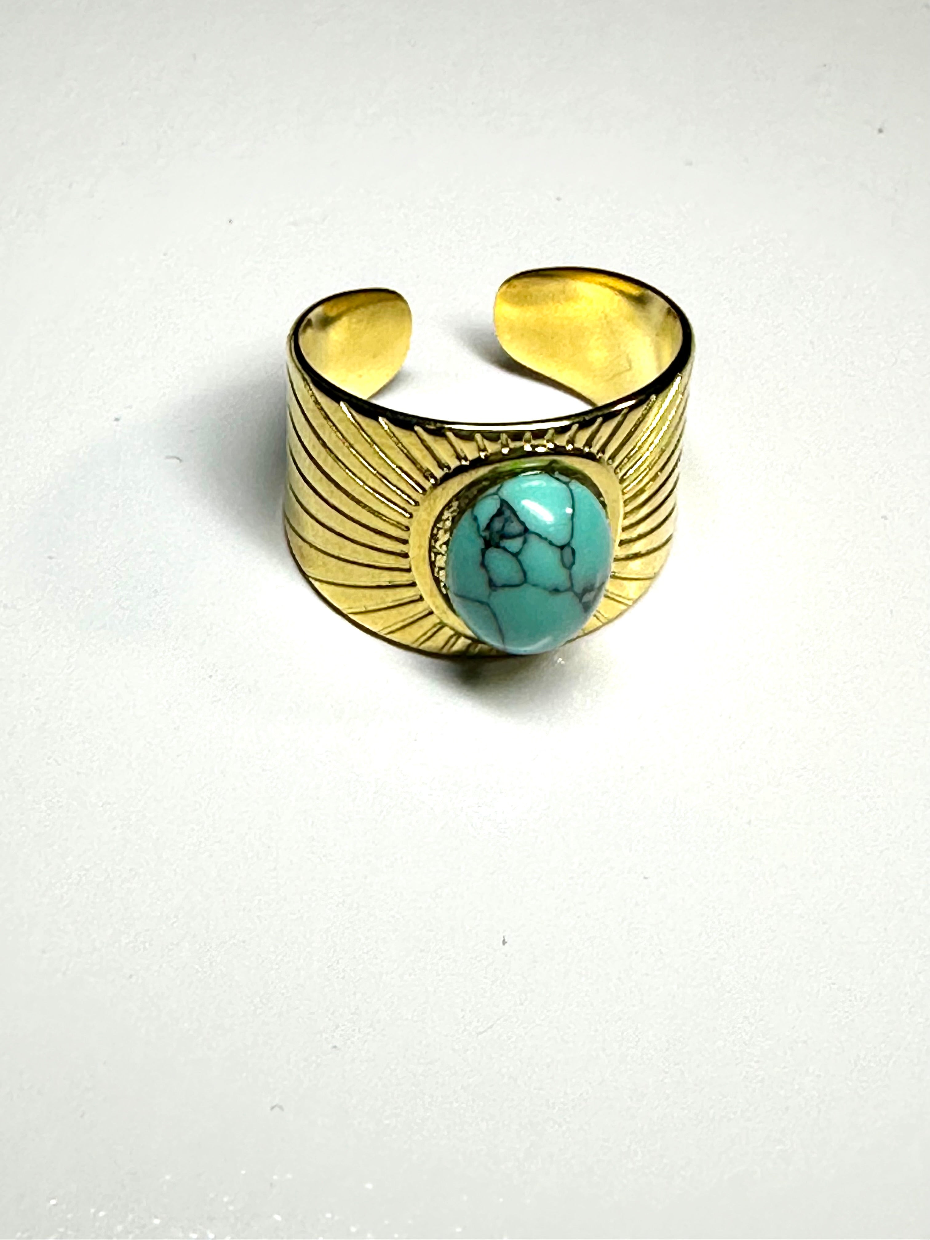 LUXE Ring - SHIMMERING (TURQUOISE)