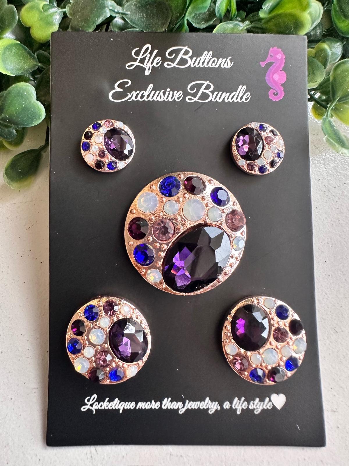 Palette Excentric Violet - Rose Gold Bundle